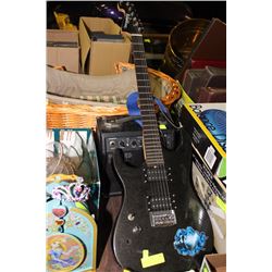 LEFT HANDED GUITAR WITH AMP - GUITAR DOES NOT HAVE