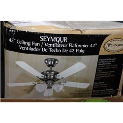 SEYMOUR 42" CEILING FAN