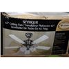 Image 1 : SEYMOUR 42" CEILING FAN