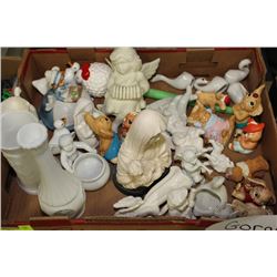 TRAY OF ASSORTED FIGURES