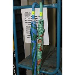 2 CHILDRENS UMBRELLAS