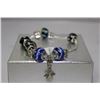 Image 1 : SILVER CHARM GLASS BRACELET