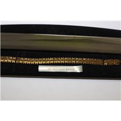 14 KT GOLD PLATED BRACELET