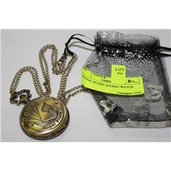 "ROYAL FLUSH" POCKET WATCH