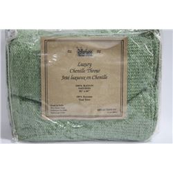 LUXURY CHENILLE THROW BLANKET
