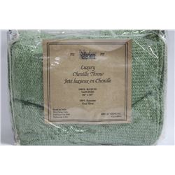 LUXURY CHENILLE THROW BLANKET