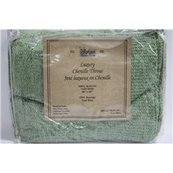 LUXURY CHENILLE THROW BLANKET
