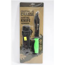 GREEN HIGH VISIBILITY HUNTING KNIVE 30669PKH