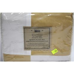 500 THREAD COUNT QUEEN DUVET SET