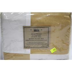 500 THREAD COUNT QUEEN DUVET SET