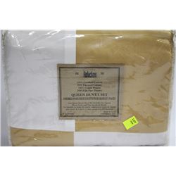 500 THREAD COUNT QUEEN DUVET SET
