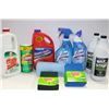 Image 1 : BOX OF NEW CLEANING SUPPLIES