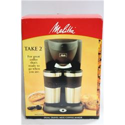 MELITTA DUAL CUP COFFEE MAKER