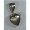 Image 2 : STERLING SILVER HEART-SHAPED LOCKET
