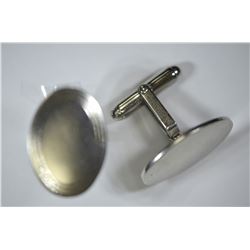 STERLING SILVER CUFF LINKS
