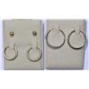 Image 1 : 3 PARIS OF STERLING SILVER EARRINGS