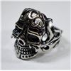 Image 2 : STAINLESS STEEL SKULL MEN'S RING