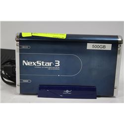 500G 'NEXT STAR 3' EXTERNAL HARD DRIVE