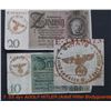 Image 1 : TWO NAZI BANKNOTES SS DYV. ADOLF HITLER X2