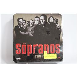 'THE SOPRANOS' TRIVIA GAME IN TIN