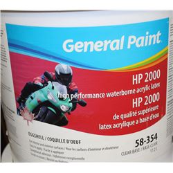 GENERAL PAINT HI PERFORMANCE WATERBORNE ACRYLIC