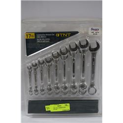 NEW TNT 17PC COMBINATION WRENCH SET
