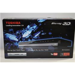 TOSHIBA 3D BLU-RAY DISC/DVD PLAYER - YOUTUBE AND