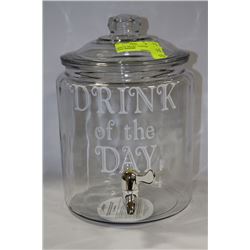 DRINK OF THE DAY - 2 GALLON DRINK DISPENSER
