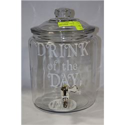 DRINK OF THE DAY - 2 GALLON DRINK DISPENSER