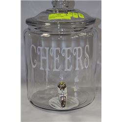 CHEER'S 2 GALLON DRINK DISPENSER