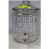 Image 1 : WASH DRY FOLD REPEAT 2 GALLON DRINK DISPENSER