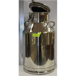NEW HEAVY GAUGE STAINLESS STEEL 40 LTR CREAM CAN