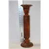 Image 1 : NEW WOOD CARVED CANDLE HOLDER