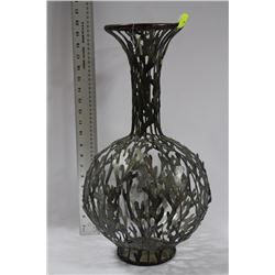 NEW SHOWHOME METAL VASE