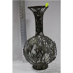 NEW SHOWHOME METAL VASE