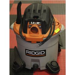 RIGID 5.0HP 45 LITRE SHOP VAC