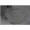 Image 1 : CRYSTAL EGG SHAPED CANDY DISH