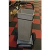 Image 1 : CART WITH GARBAGE CAN ON WHEELS