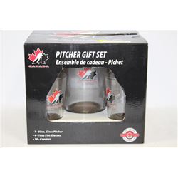 TEAM CANADA PITCHER AND GLASS SET