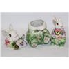 Image 1 : RABBIT CREAMER AND COOKIE JAR