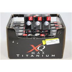 BOX OF 96 NEW TITANIUM GOLF BALLS