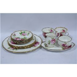ROYAL ALBERT "AMERICAN BEAUTY" INCLUDES 1 DINNER,