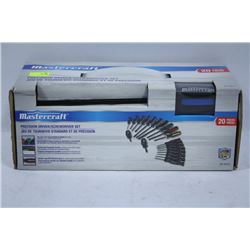 MASTERCRAFT 20 PIECE SCREWDRIVER SET
