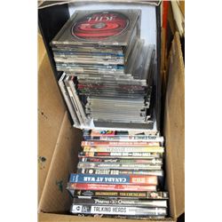 LARGE BOX OF DVDs
