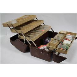 FENWICK FISHING TACKLE BOX FILLED WITH TACKLE