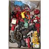 Image 1 : BOX OF SMALL DIE CAST TRACTORS & ACCESSORIES