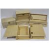 Image 1 : BOX OF WOODCRAFT TRINKET BOXES