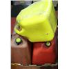 Image 1 : 3 GAS CANS - 2 GAS, 1 DIESEL