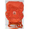 Image 1 : ORANGE BACKPACK WITH EXTERNAL FRAME