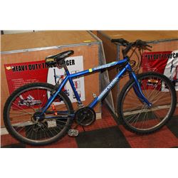POLICE SEIZURE BLUE SUPERCYCLE